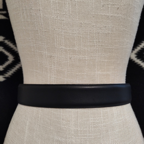 Vintage 90's Coach Brand Genuine Glove Tanned Leather Adjustable Unisex Belt, SM - Picture 8 of 11